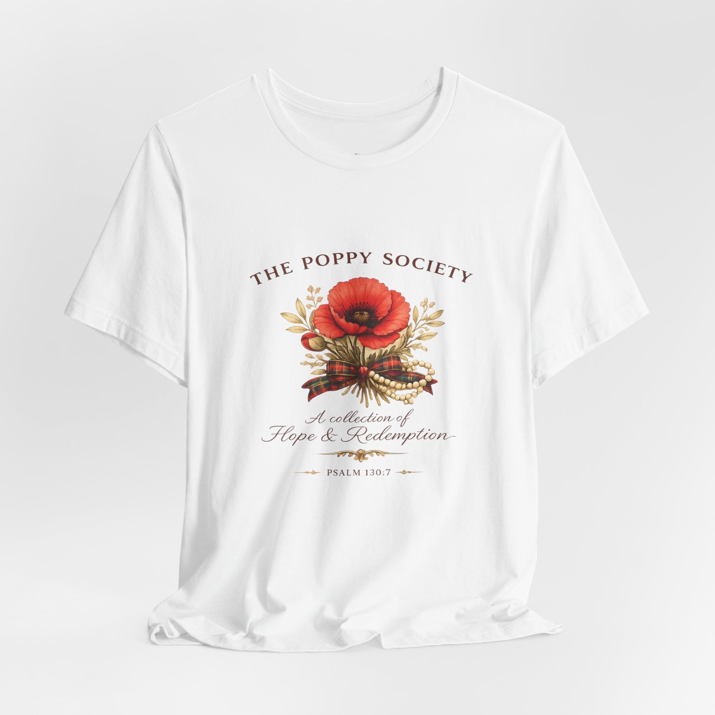 The Poppy Society - Unisex Jersey Short Sleeve Tee