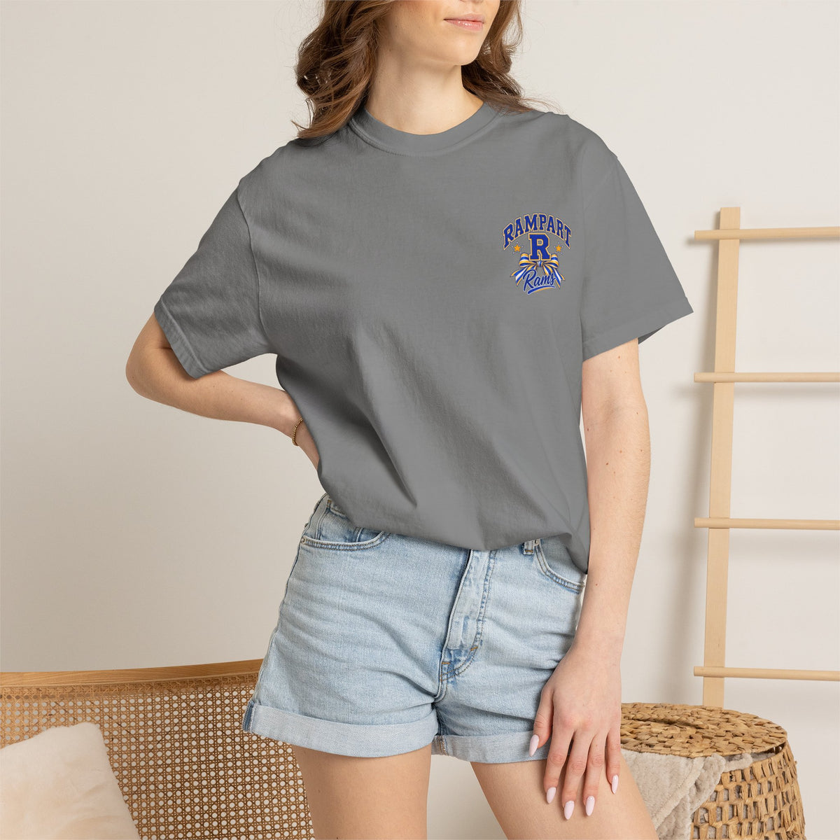 Rampart High School Football T-Shirt – 'Meet Me at the 50 Yard Line' Team Tee