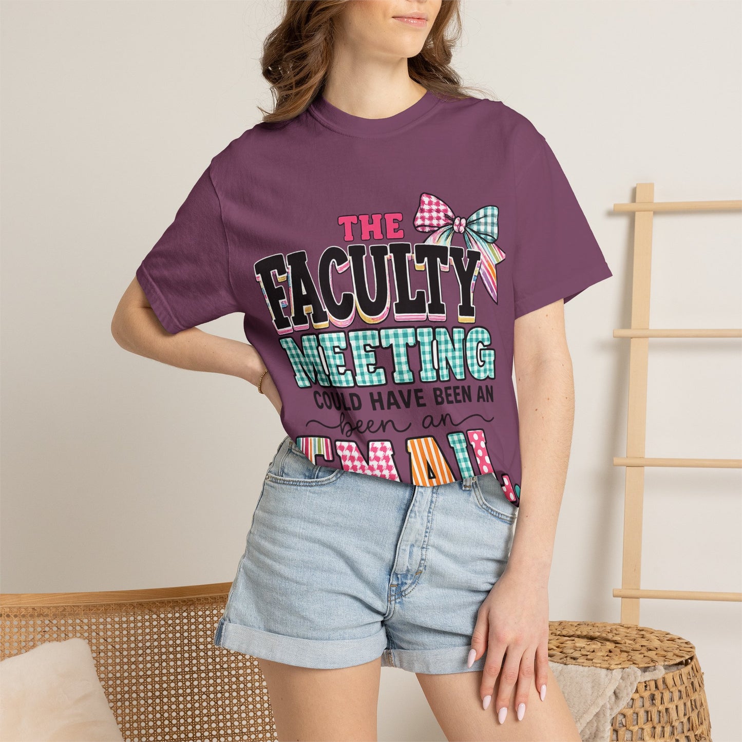 The Faculty Meeting - Unisex Garment-Dyed T-shirt