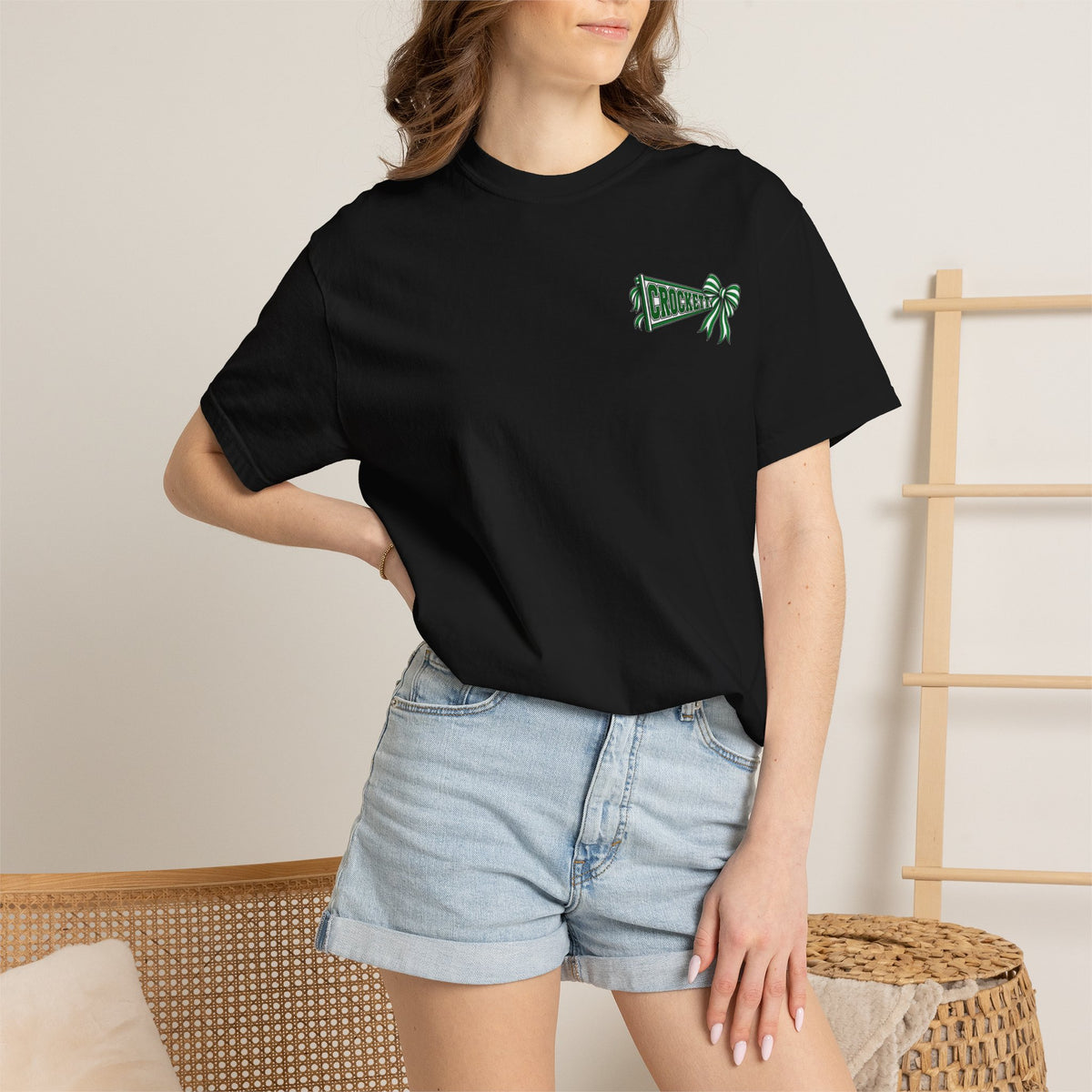 Crockett Custom Pennant Unisex Garment-Dyed T-shirt
