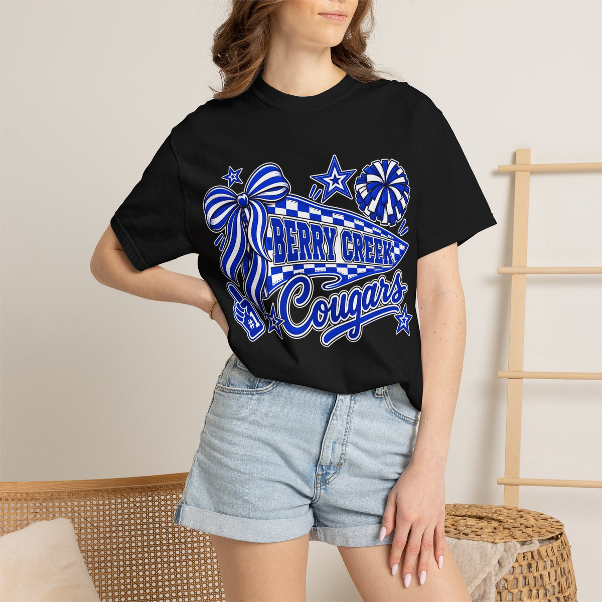 Berry Creek Custom Adult Sideline -Dyed T-shirt