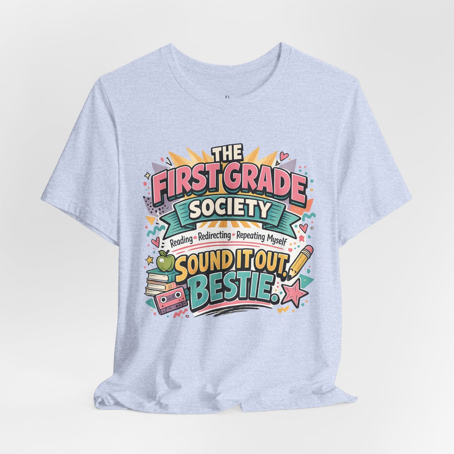 Sound it out Bestie - Unisex Jersey Short Sleeve Tee