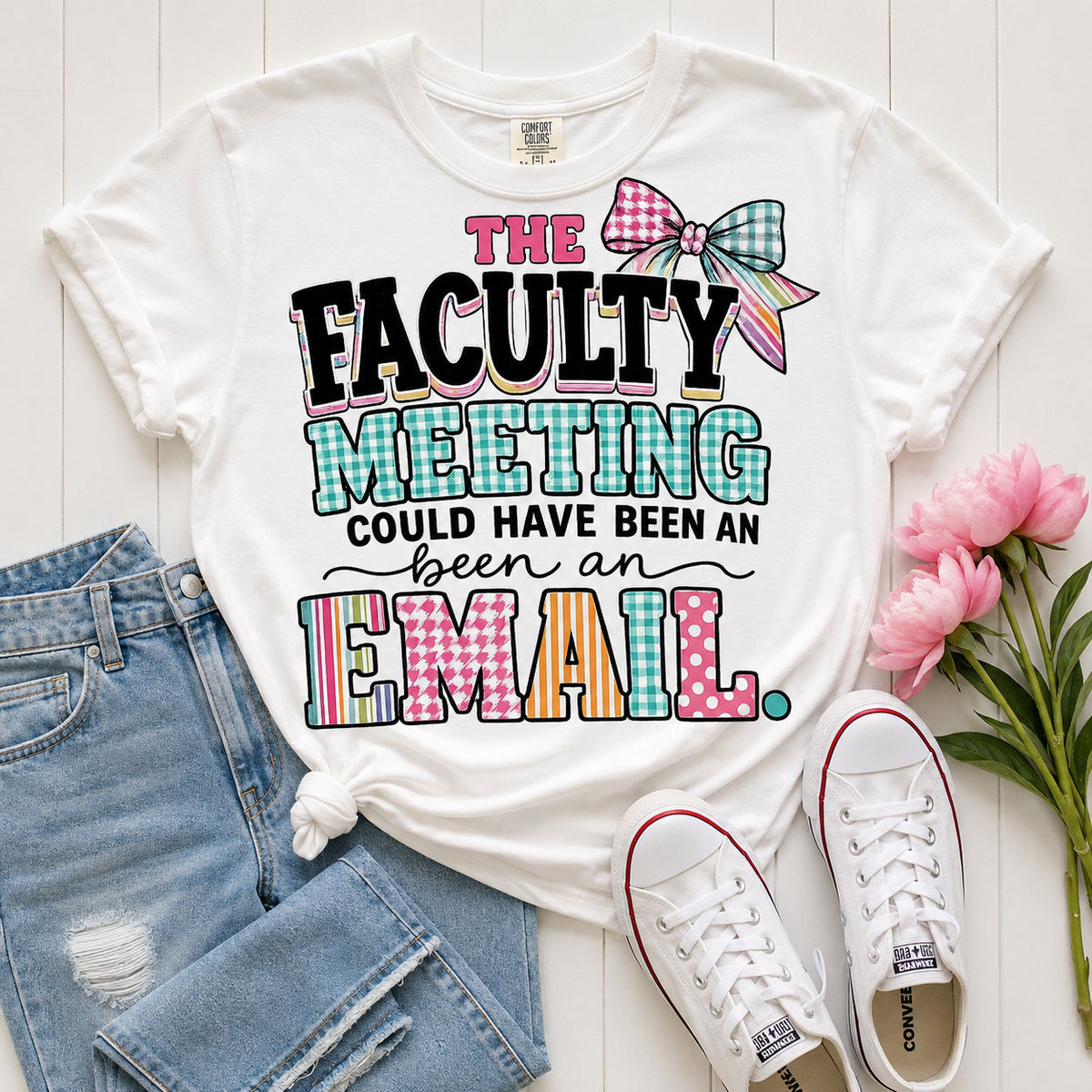 The Faculty Meeting - Unisex Garment-Dyed T-shirt