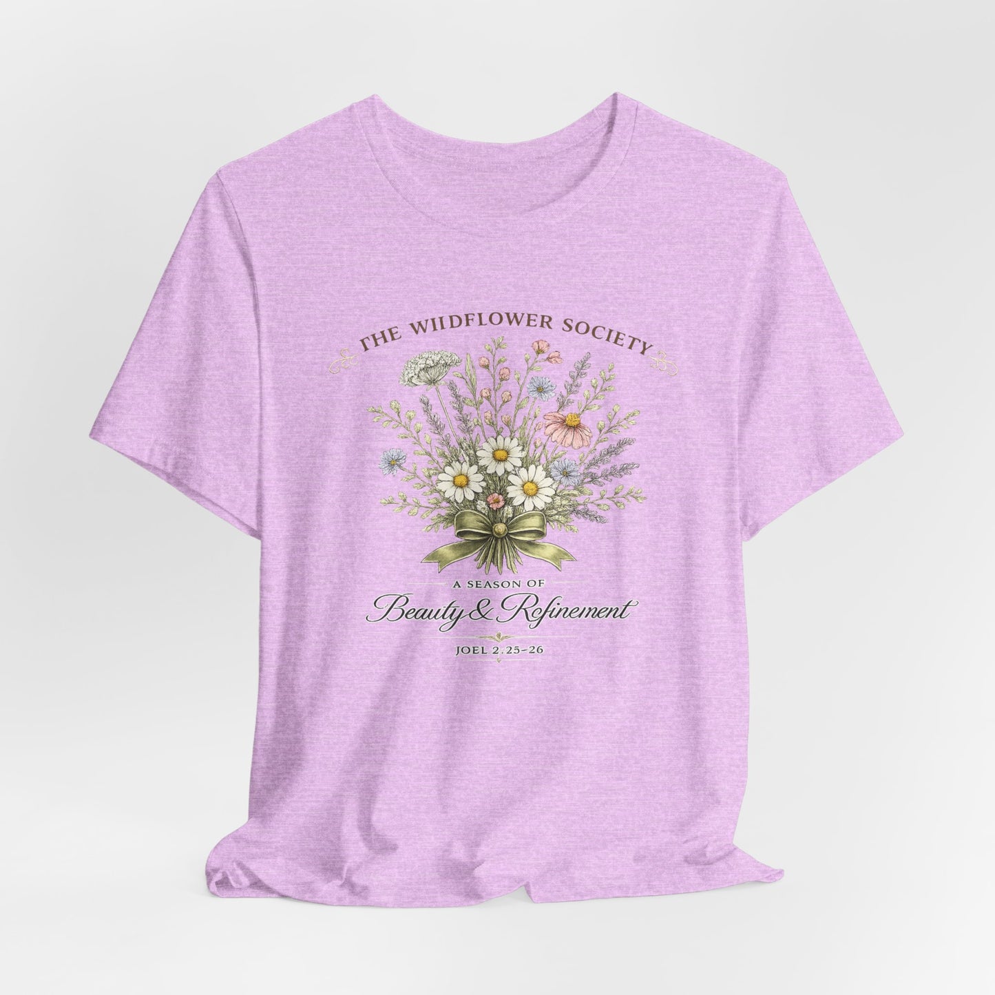 The Wildflower Society - Unisex Jersey Short Sleeve Tee