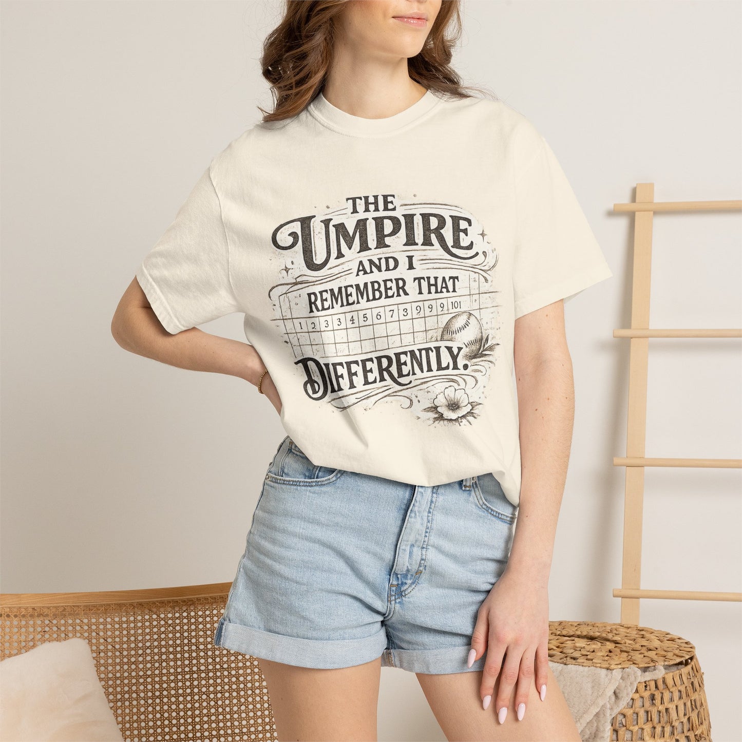 The Umpire t-shirt - Unisex Garment-Dyed T-shirt