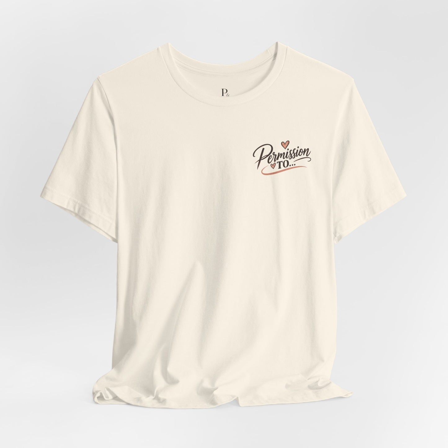 Permission to... Leave them Guessing Unisex Jersey Short Sleeve Tee