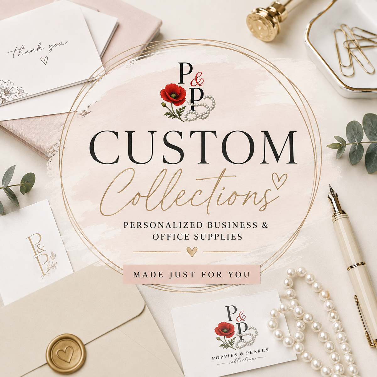 P&P Custom Collection Personalized Business and Office Supplies