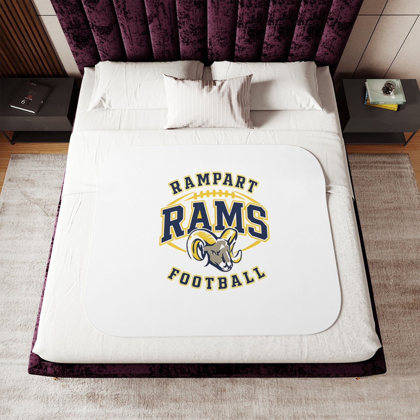Rams Custom - Sherpa Blanket