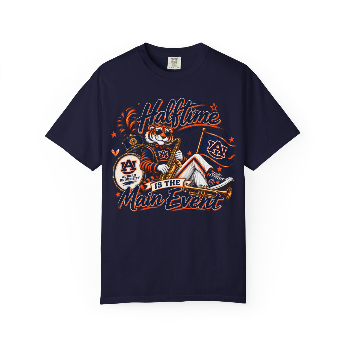 Halftime Is the Main Event T-Shirt — Vintage Football Game Day Tee