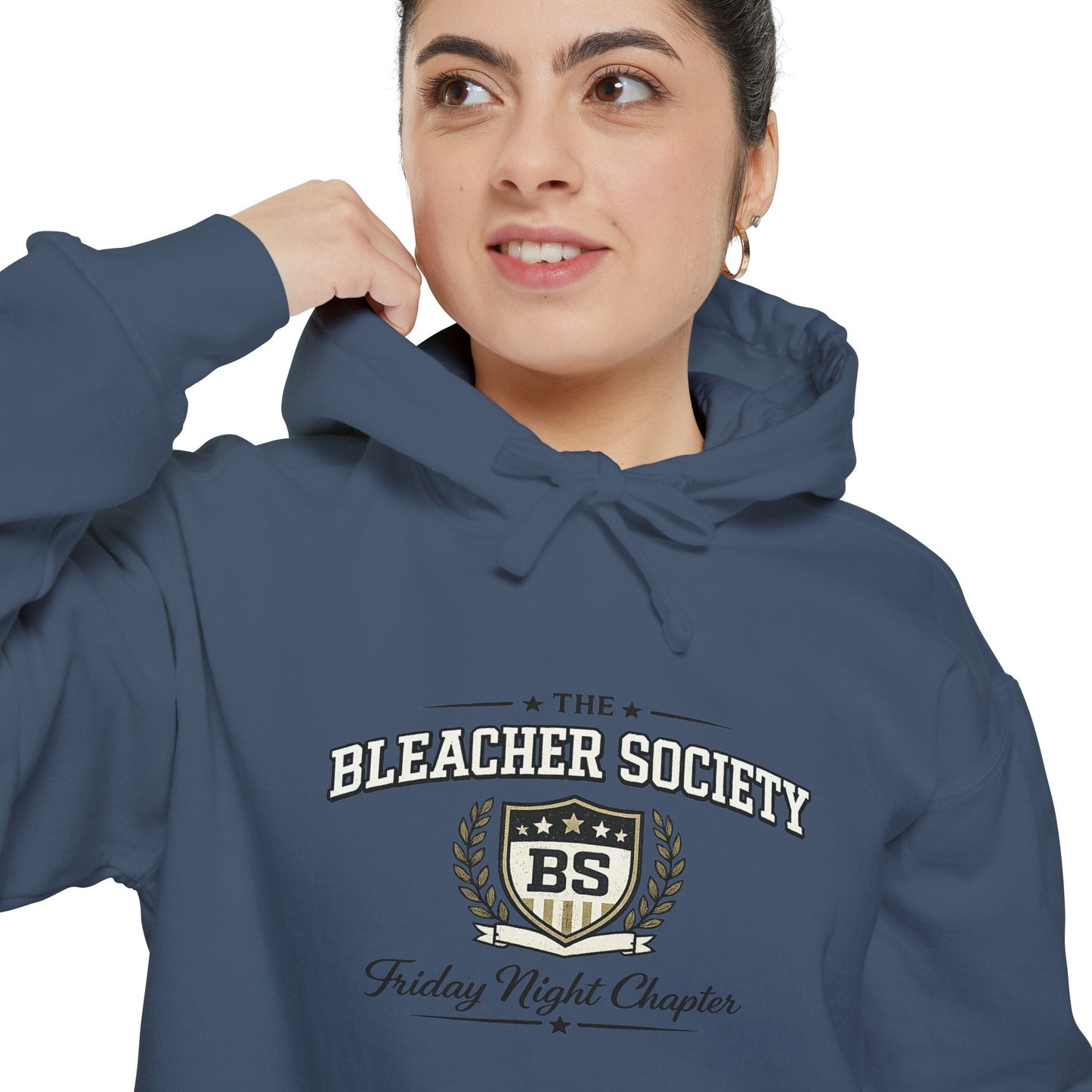 The Bleacher Society - Unisex Garment-Dyed Hoodie