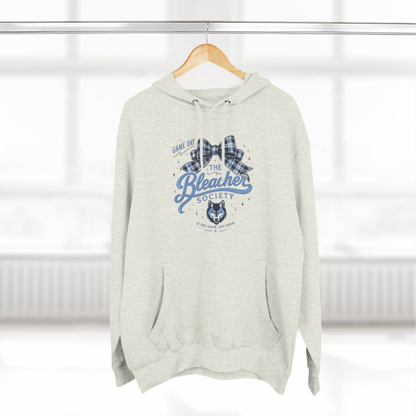 Custom - Three-Panel Fleece Hoodie