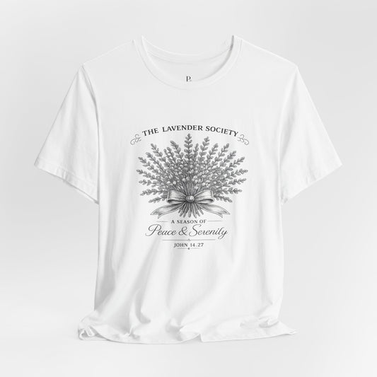 The Lavender Society Mono Chromatic - Unisex Jersey Short Sleeve Tee