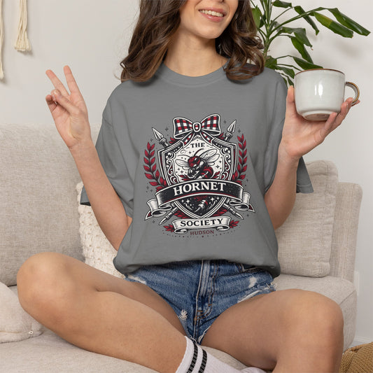 Hudson Hornets Custom - Unisex Garment-Dyed T-shirt