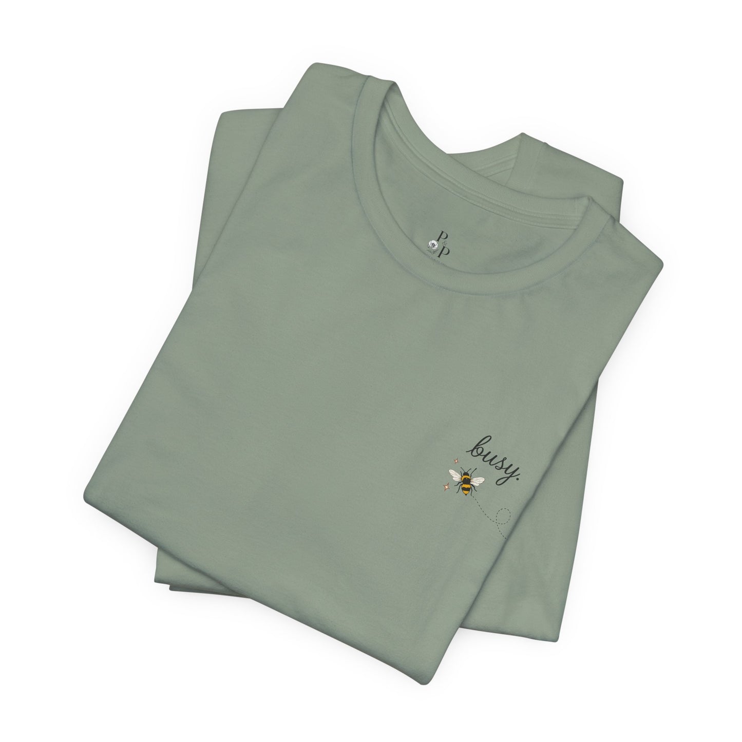 Busy. Be Still. Faith Graphic Tee Unisex Jersey Short Sleeve Tee