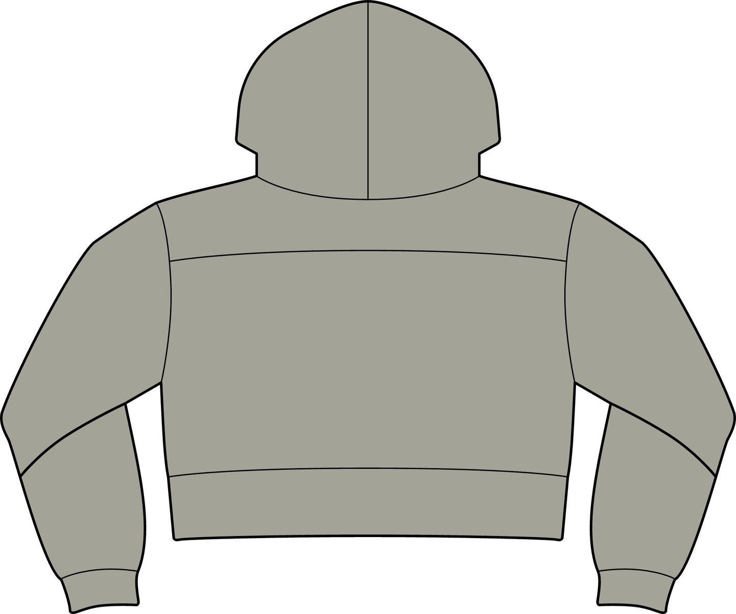 NEW  Rampart Custom Hoodie-Women's Cropped Fleece Hooded Sweatshirt