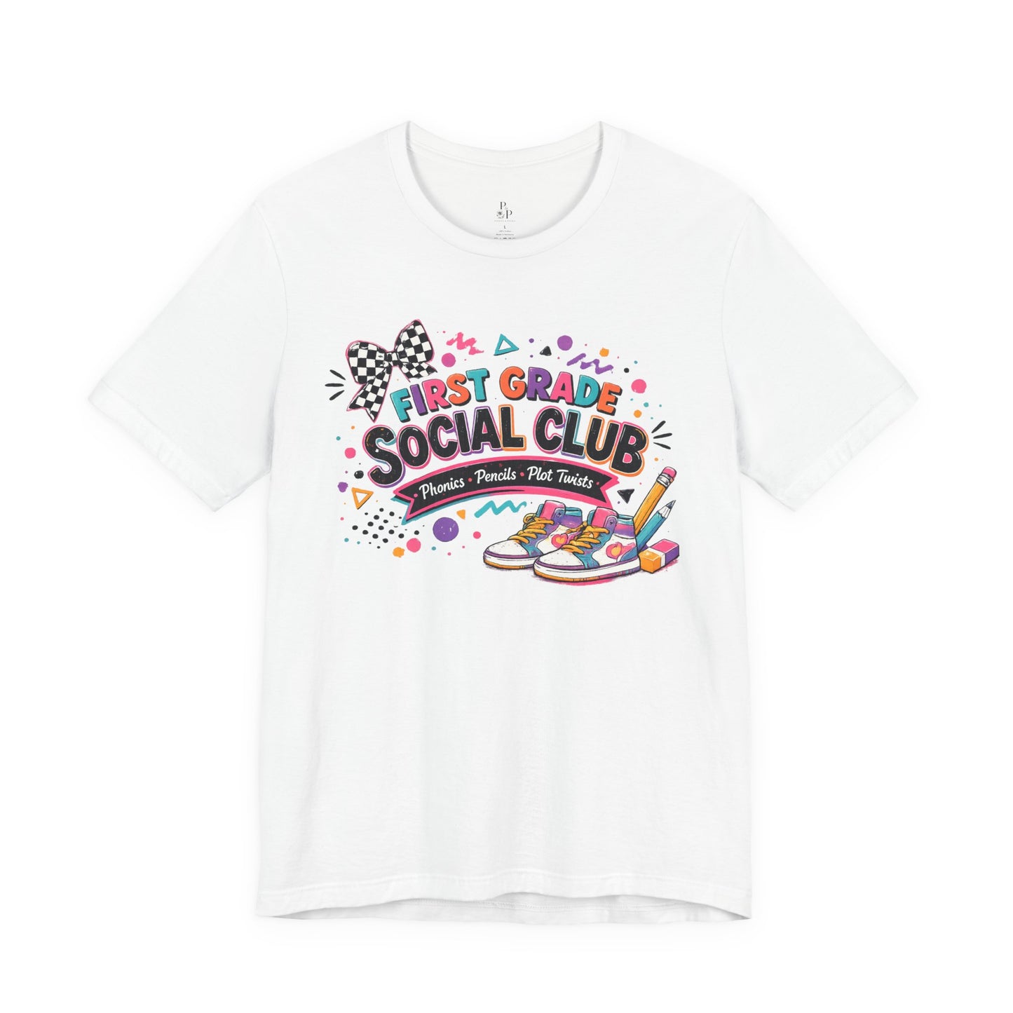 First Grade Social Club Unisex Jersey Short Sleeve Tee