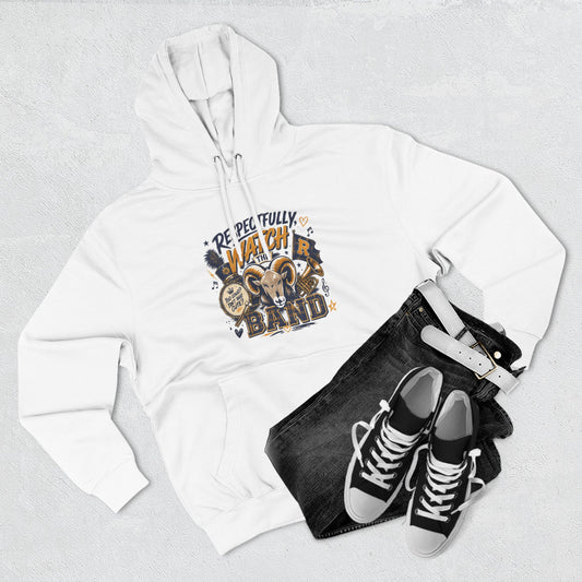 Custom Band  Three-Panel Fleece Hoodie