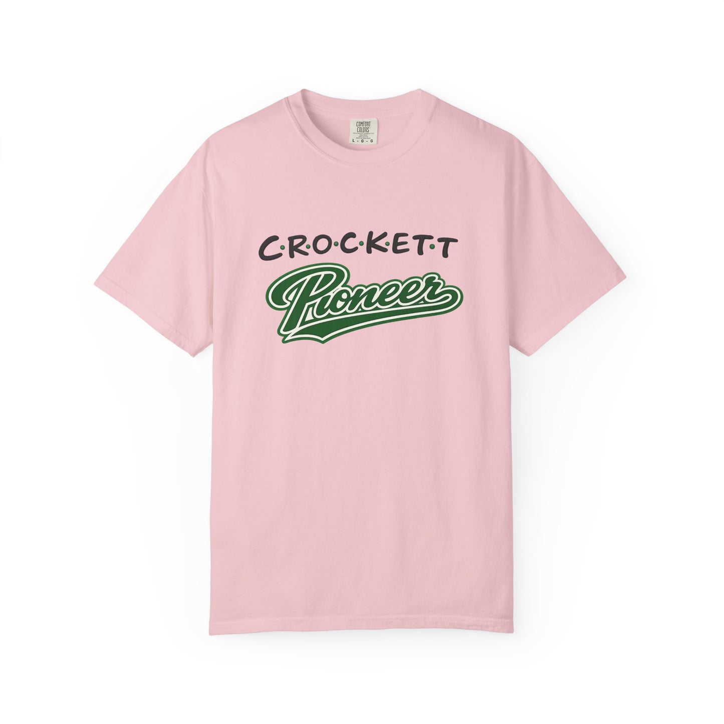 Crockett Pioneer Custom Design Shirt - Unisex Garment-Dyed T-shirt