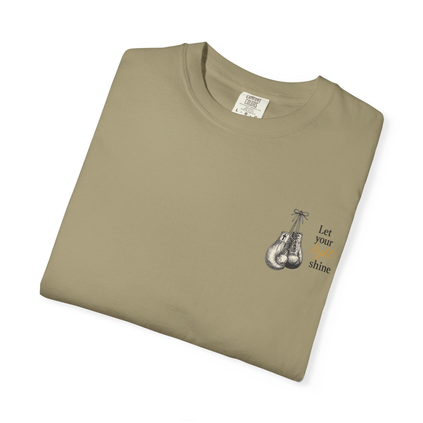 Fighting the Good Fight Grit & Grace collection -Unisex Garment-Dyed T-shirt