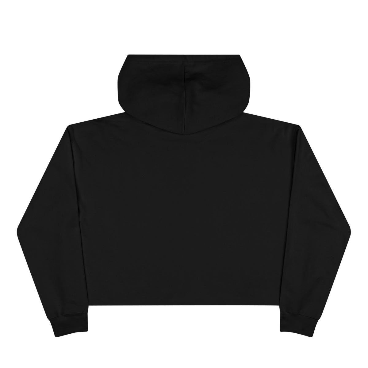 Bleacher Society Crop Hoodie — Game Day Plaid Bow Sports Fan Cropped Hoodie