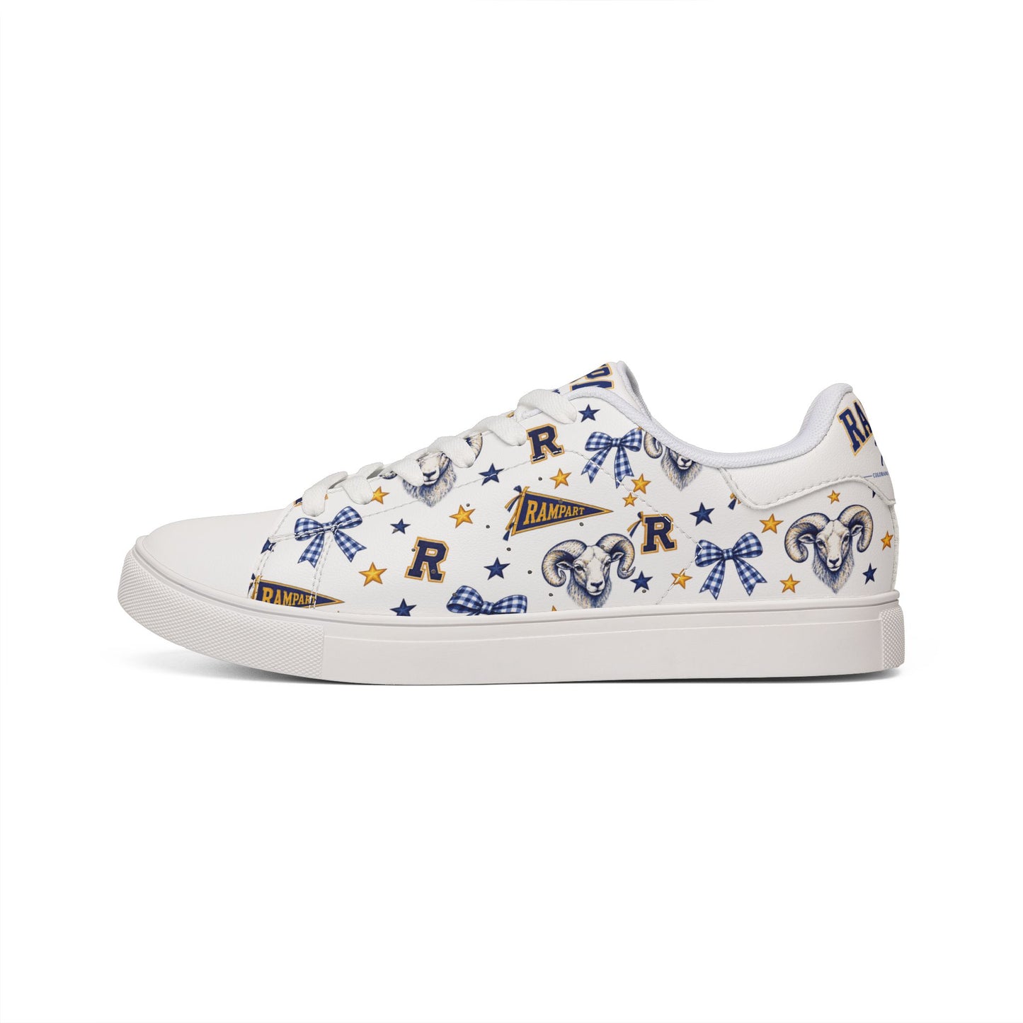 Women's Low-Top Leather Sneakers