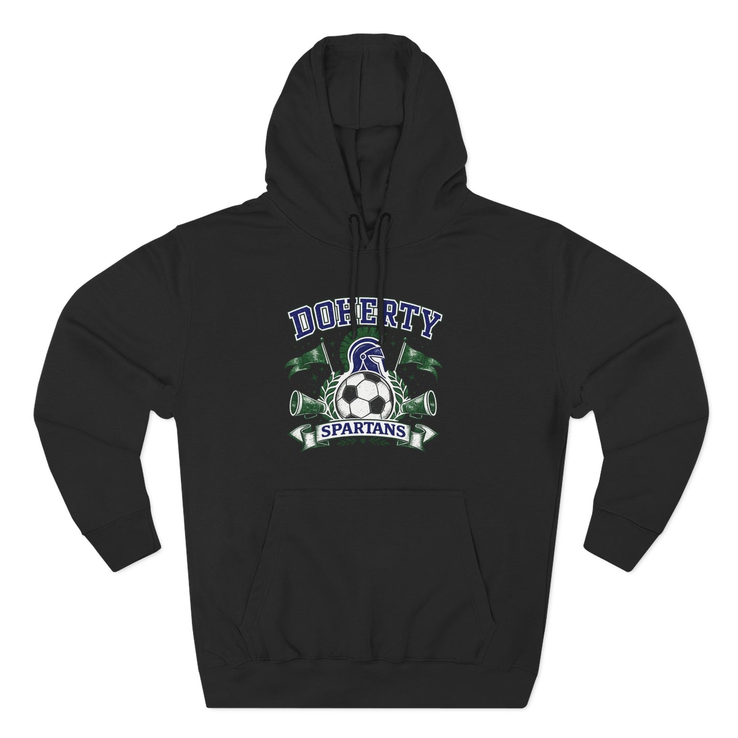 Doherty Custom Soccer Three-Panel Fleece Hoodie