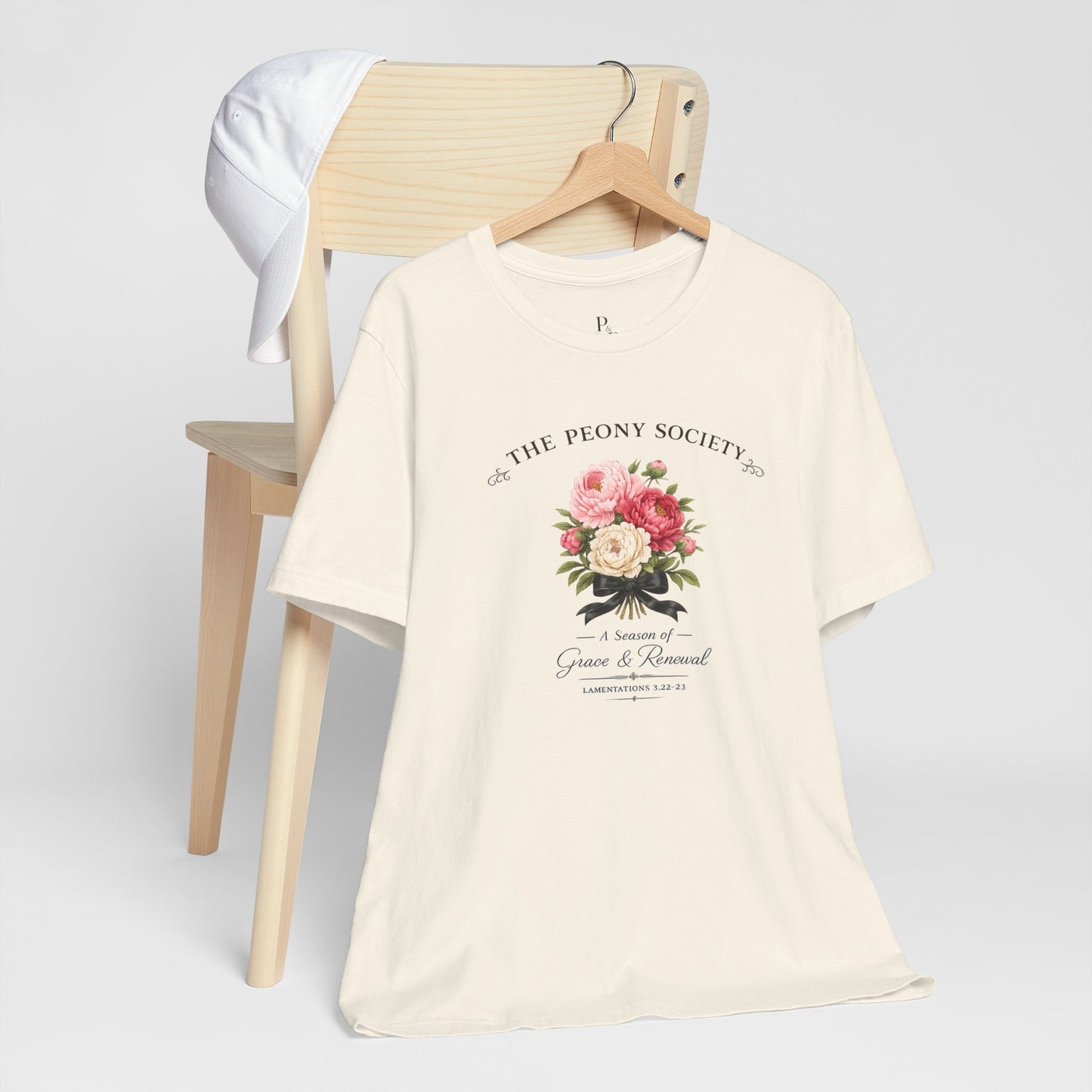The Peony Society- Unisex Jersey Short Sleeve Tee