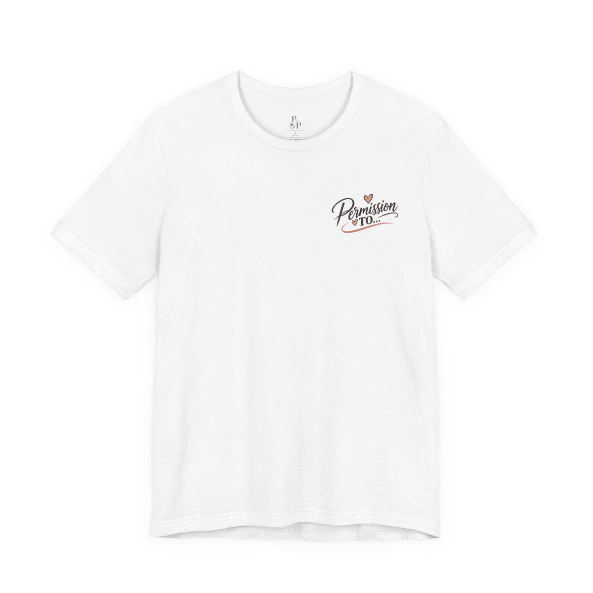 Permission to... The Everything's Fine Tee Unisex Jersey Short Sleeve Tee