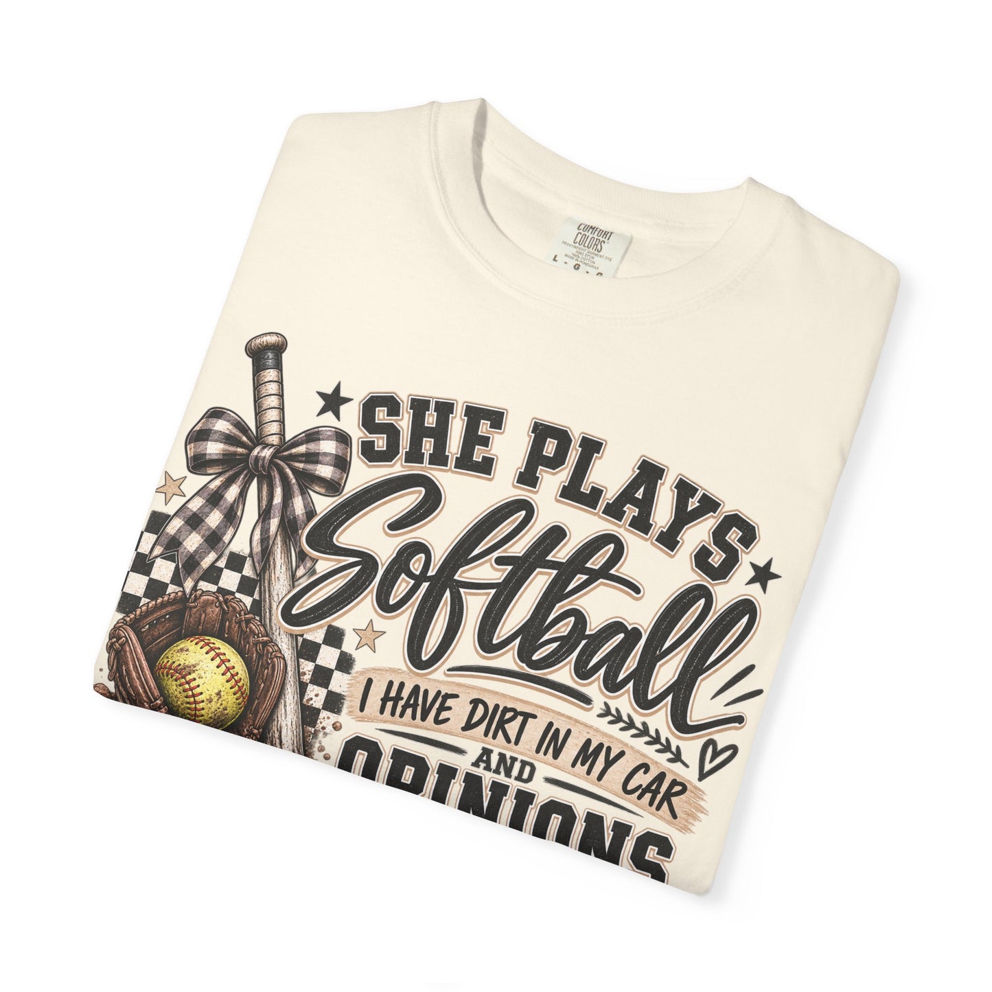 Softball humor - Unisex Garment-Dyed T-shirt