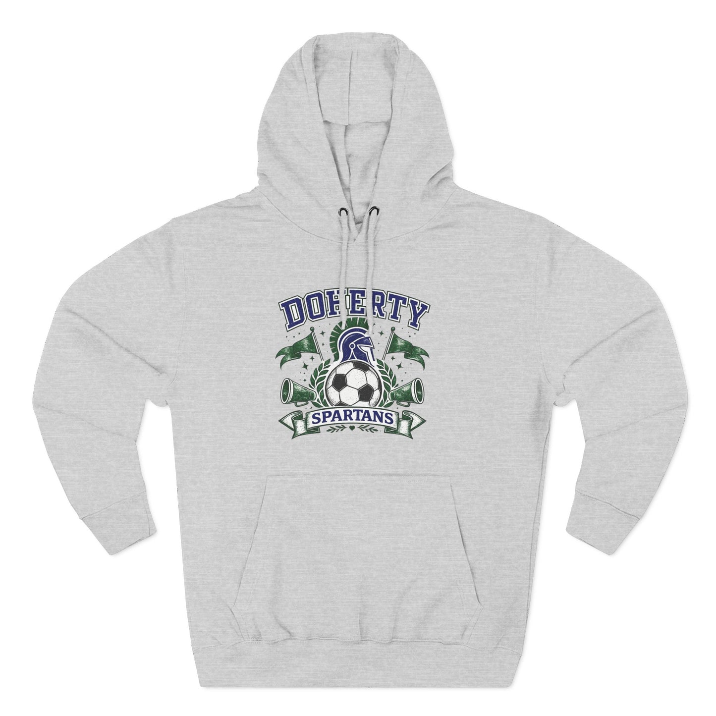 Doherty Custom Soccer Three-Panel Fleece Hoodie