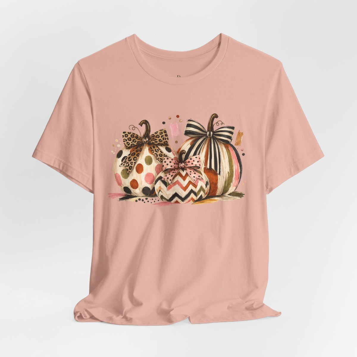 Pretty in Pumpkin | Boutique Fall Graphic Tee 🎀🍂  Jersey Short Sleeve Tee