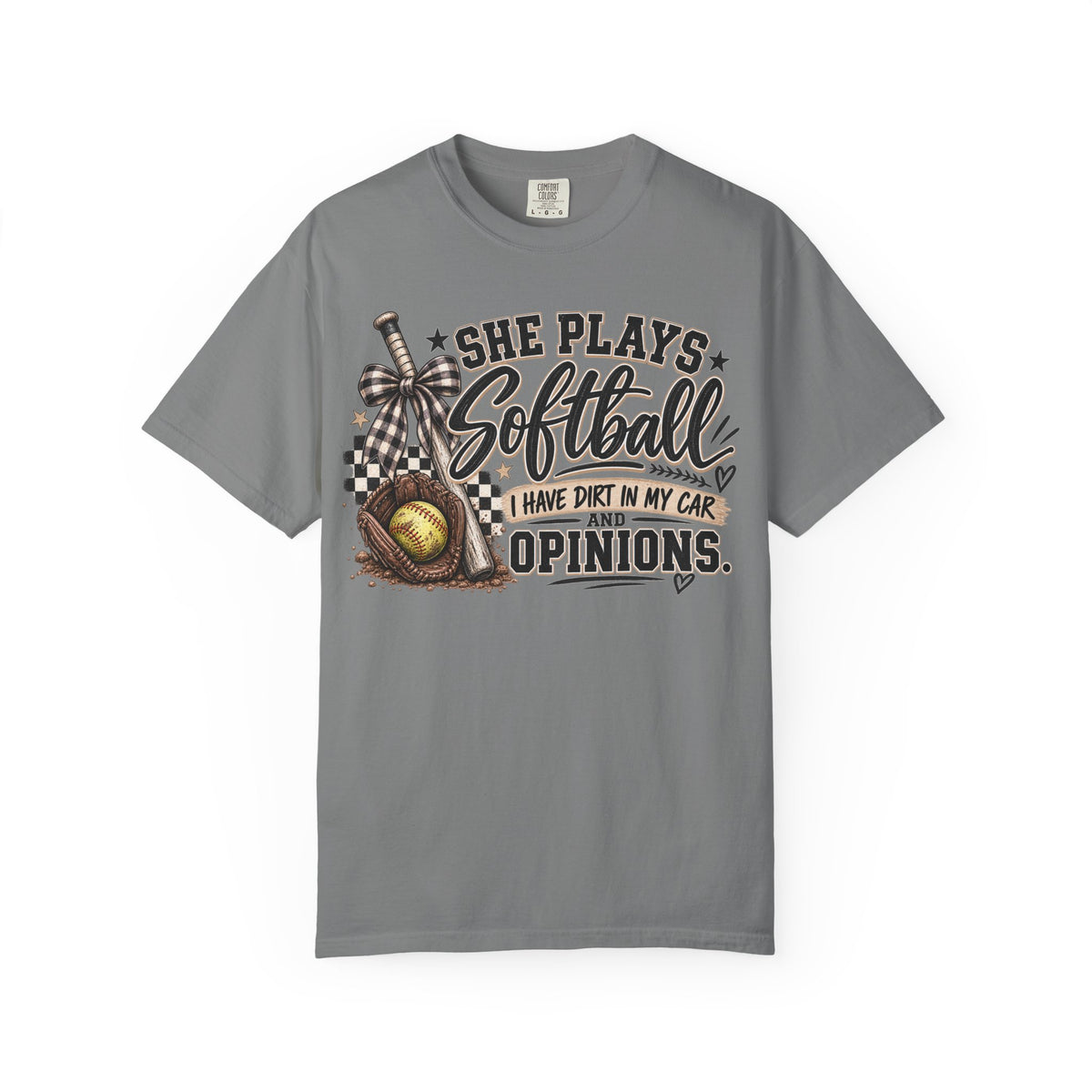 Softball humor - Unisex Garment-Dyed T-shirt