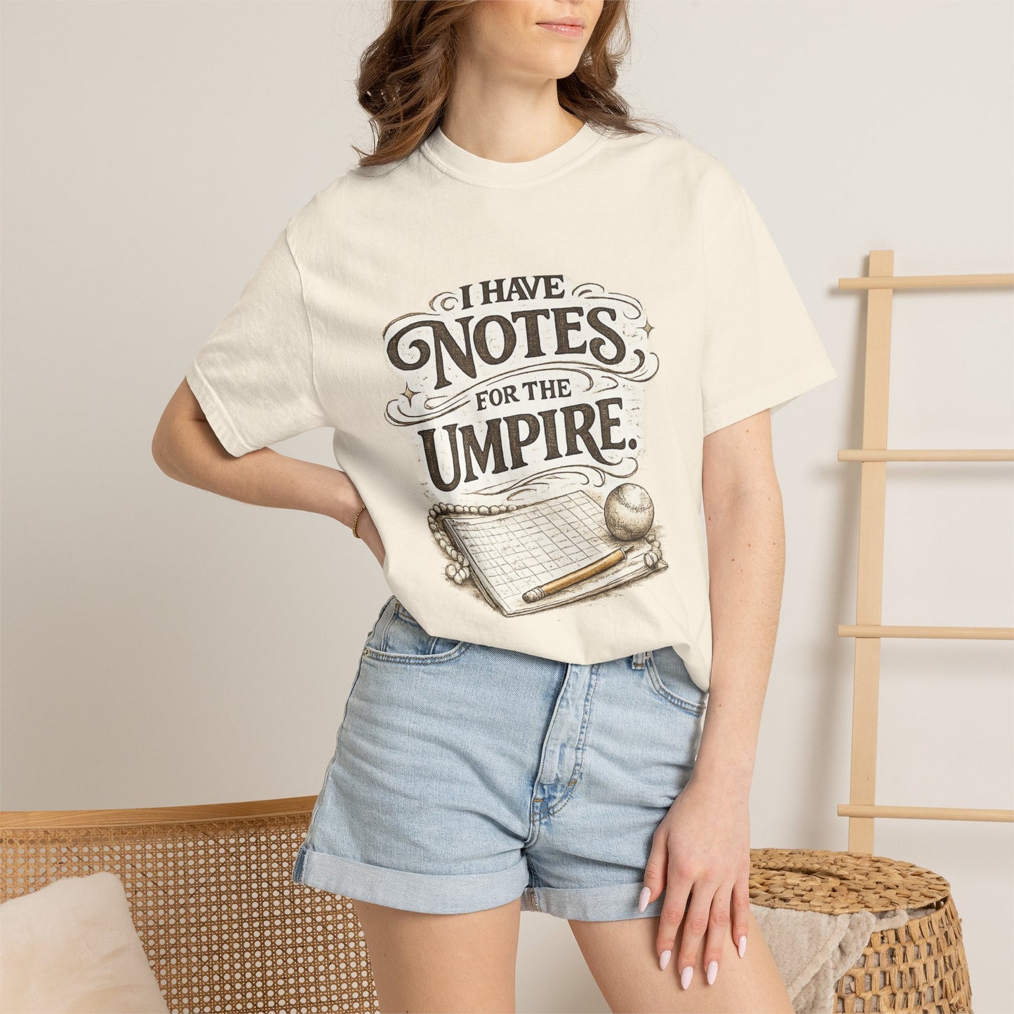 A note for the Umpire - Unisex Garment-Dyed T-shirt