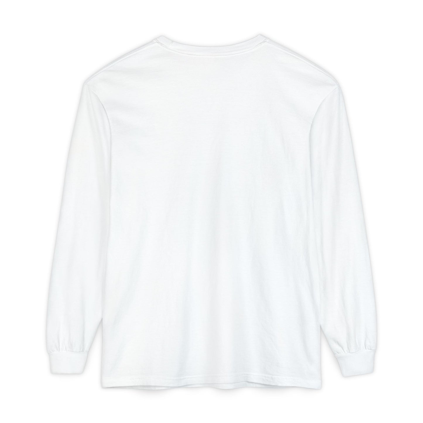 Custom High School Shirt-Unisex Garment-dyed Long Sleeve T-Shirt