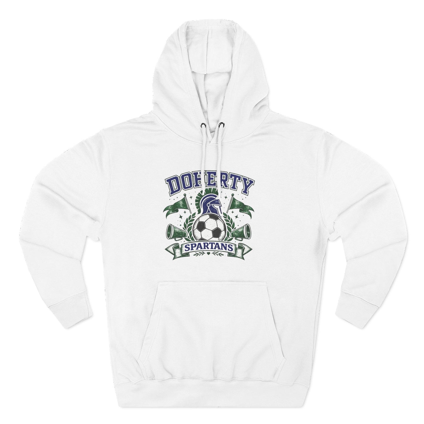 Doherty Custom Soccer Three-Panel Fleece Hoodie