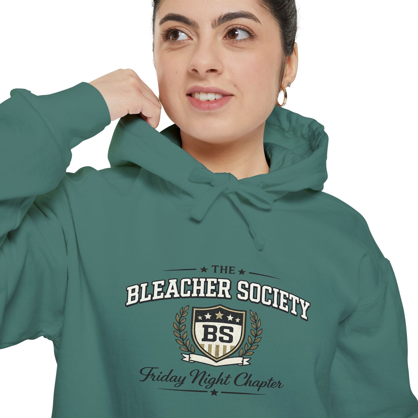 The Bleacher Society - Unisex Garment-Dyed Hoodie