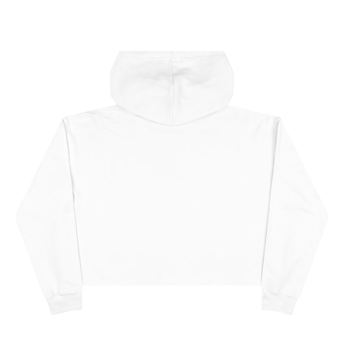Bleacher Society Crop Hoodie — Game Day Plaid Bow Sports Fan Cropped Hoodie
