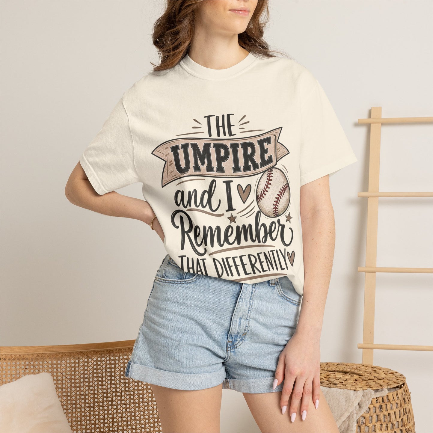 The Umpire t-shirt - Unisex Garment-Dyed T-shirt