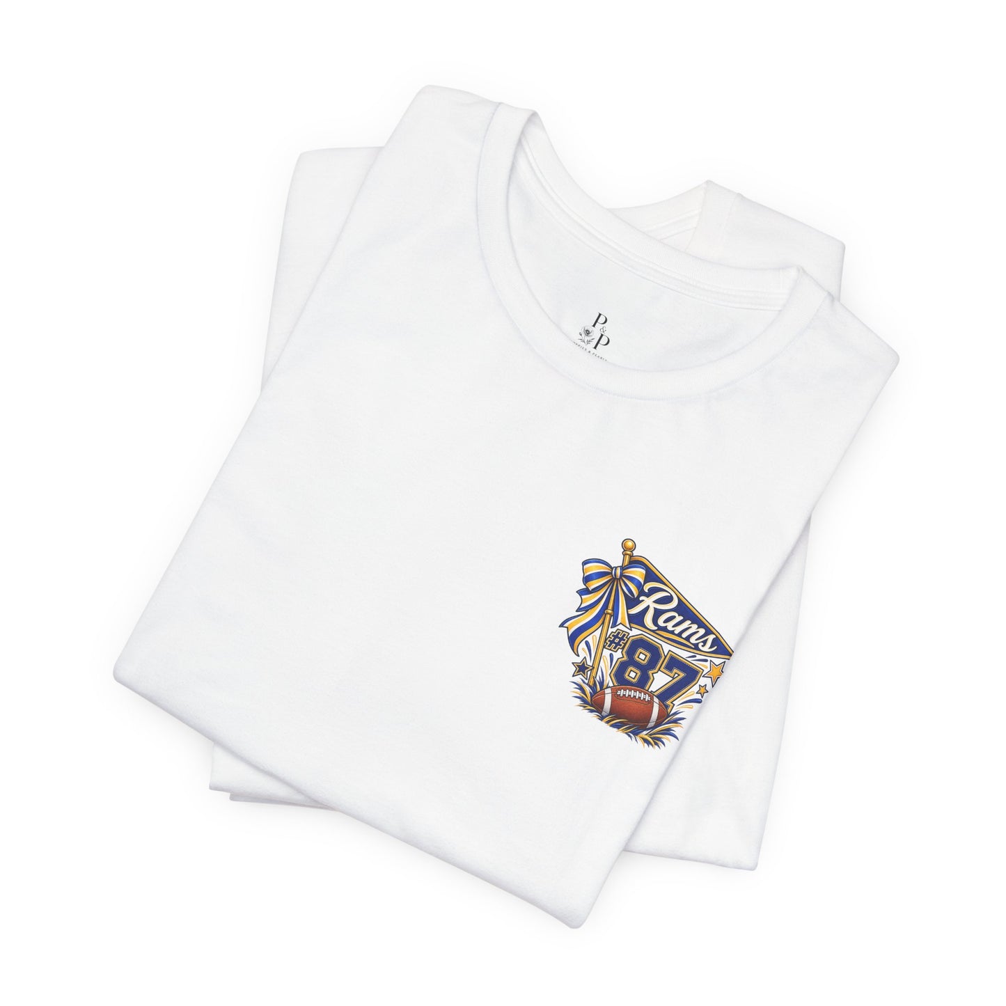 Rams 87 Football Pocket Tee