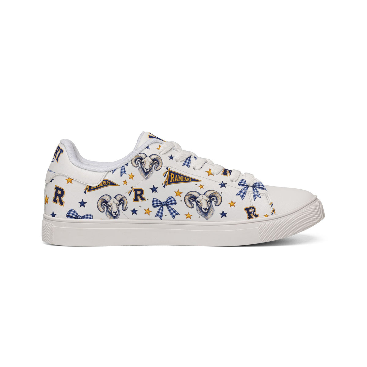 Women's Low-Top Leather Sneakers