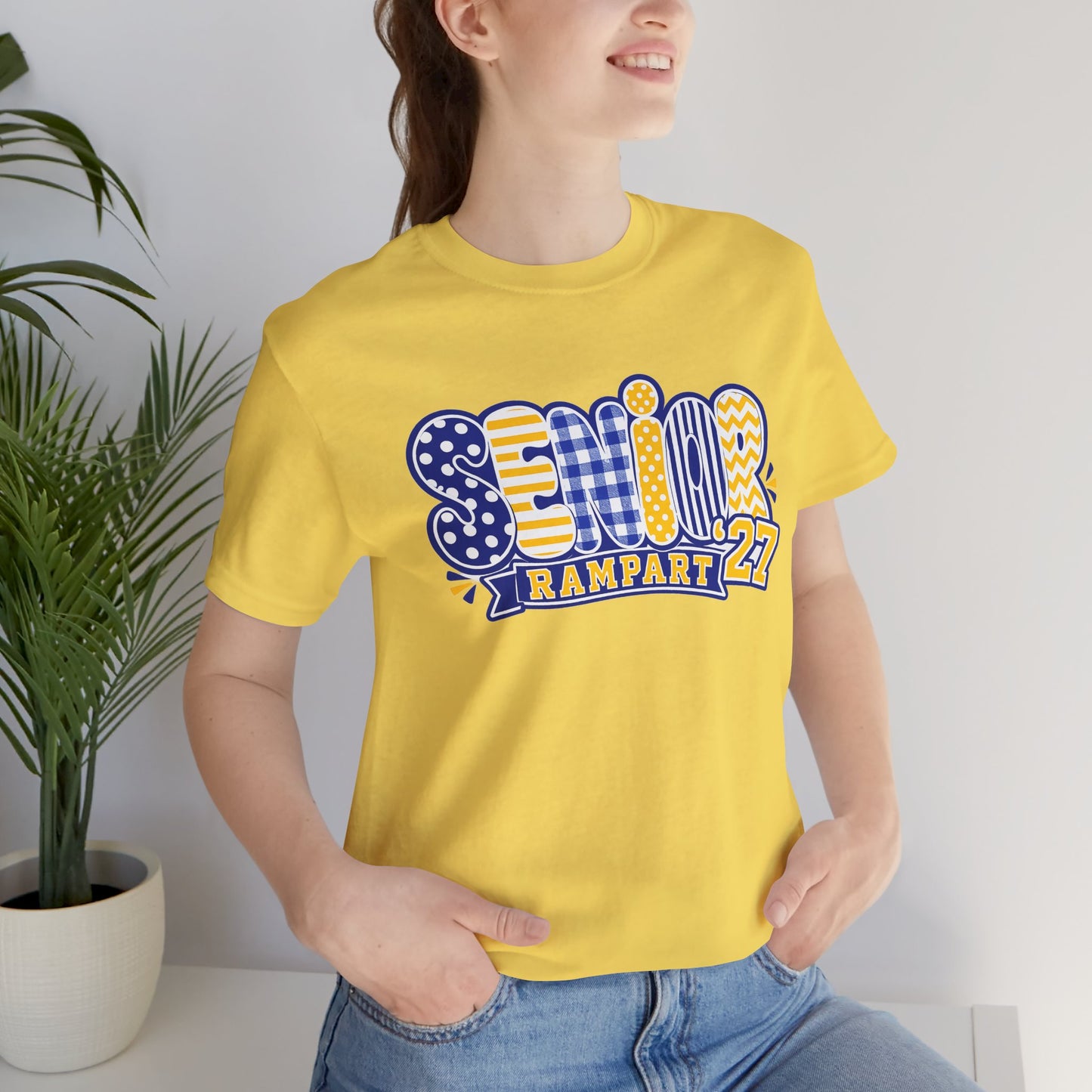 Rampart Senior Custom - Unisex Jersey Short Sleeve Tee