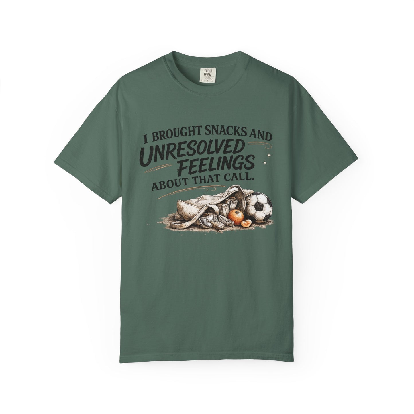 Unresolved Feelings- Unisex Garment-Dyed T-shirt