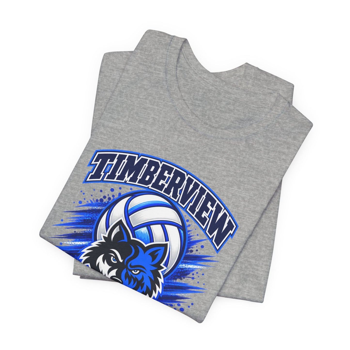 Timberview Volleyball 2026 Wolf Team T-Shirt