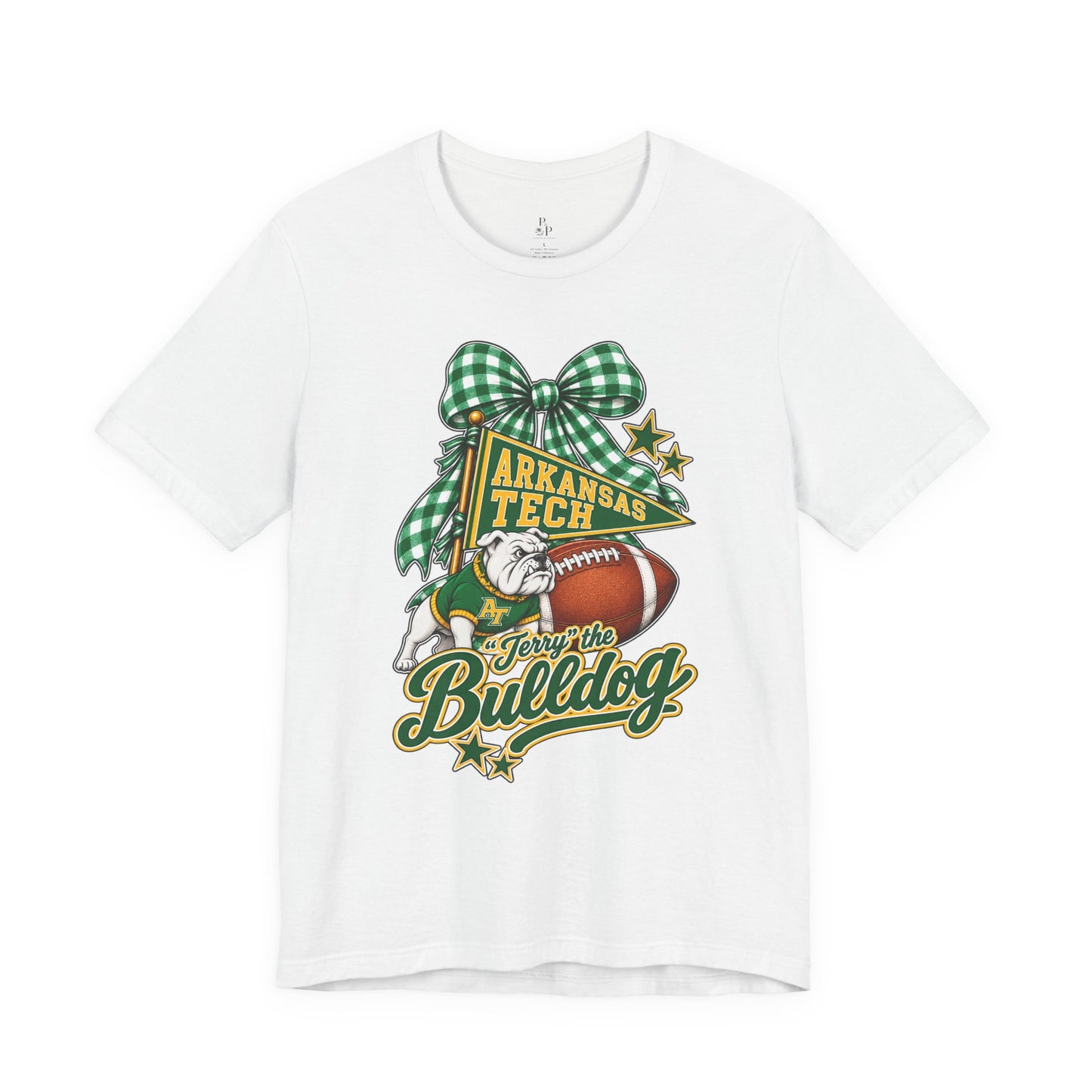 Arkansas Tech 'Jerry the Bulldog' Football T-Shirt