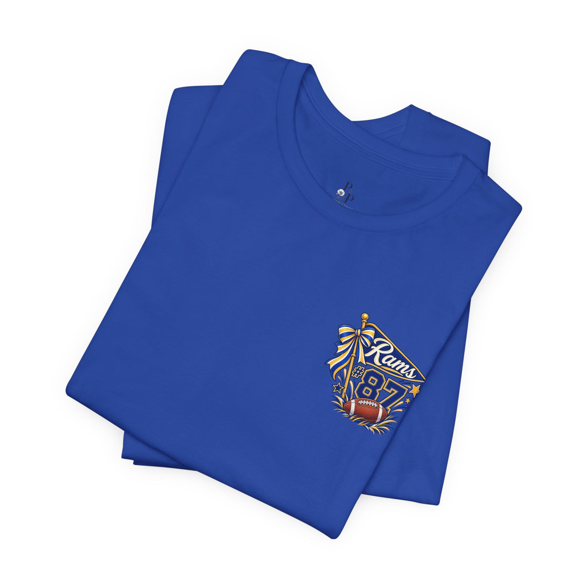 Rams 87 Football Pocket Tee