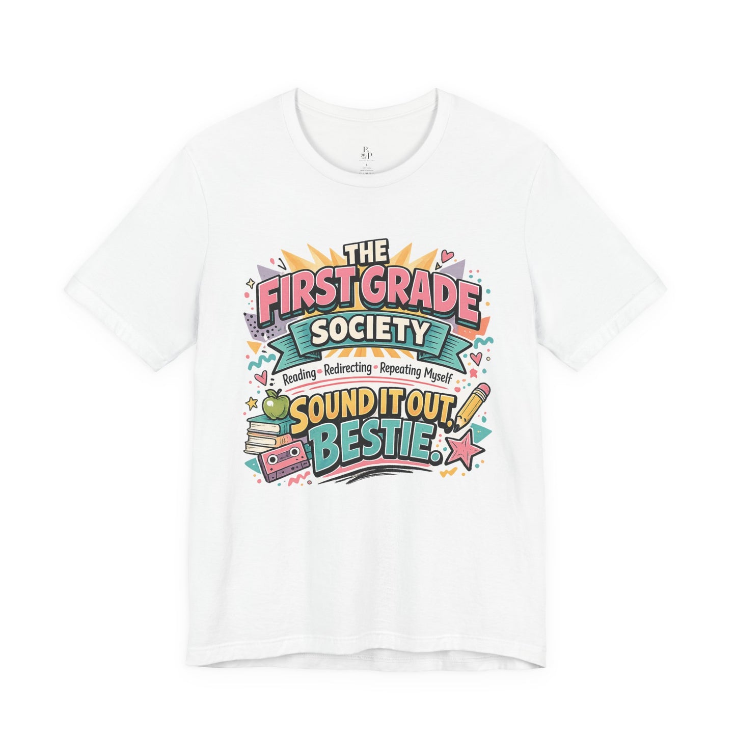 Sound it out Bestie - Unisex Jersey Short Sleeve Tee