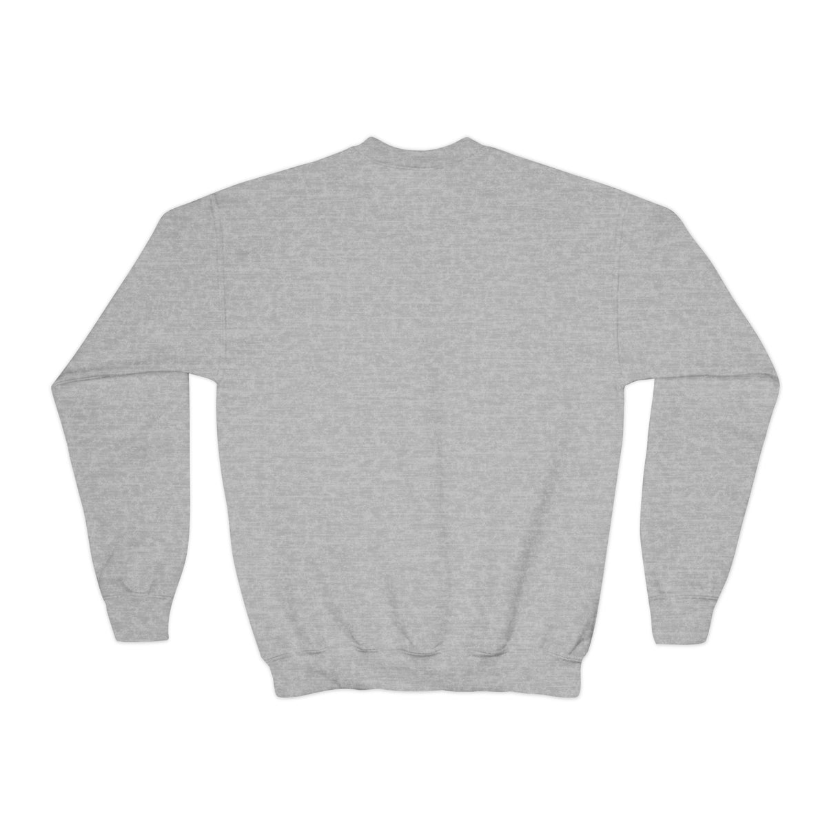 Youth Crewneck Sweatshirt - Blue Sparkle 'Cheer Cougars' Pom Pom Design