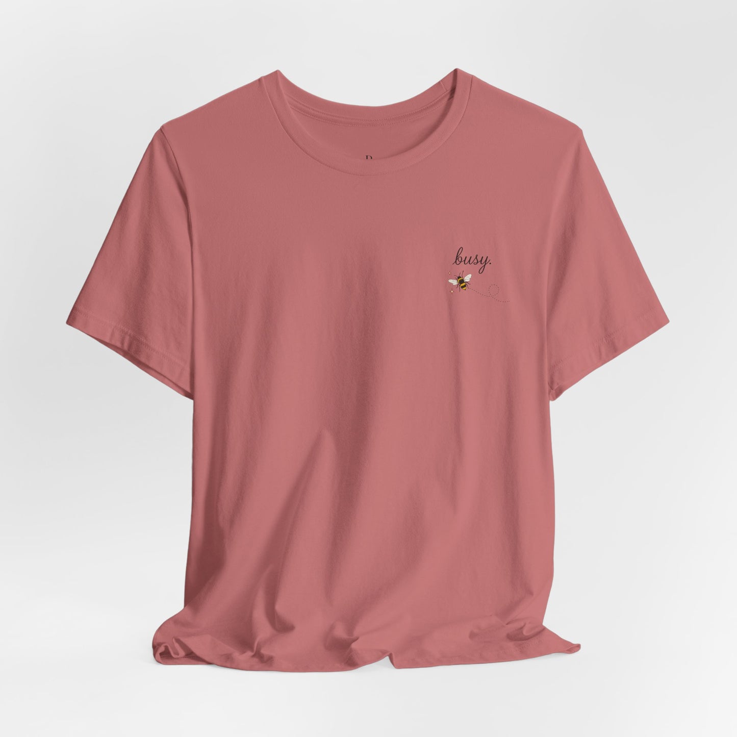 Busy. Be Still. Faith Graphic Tee Unisex Jersey Short Sleeve Tee