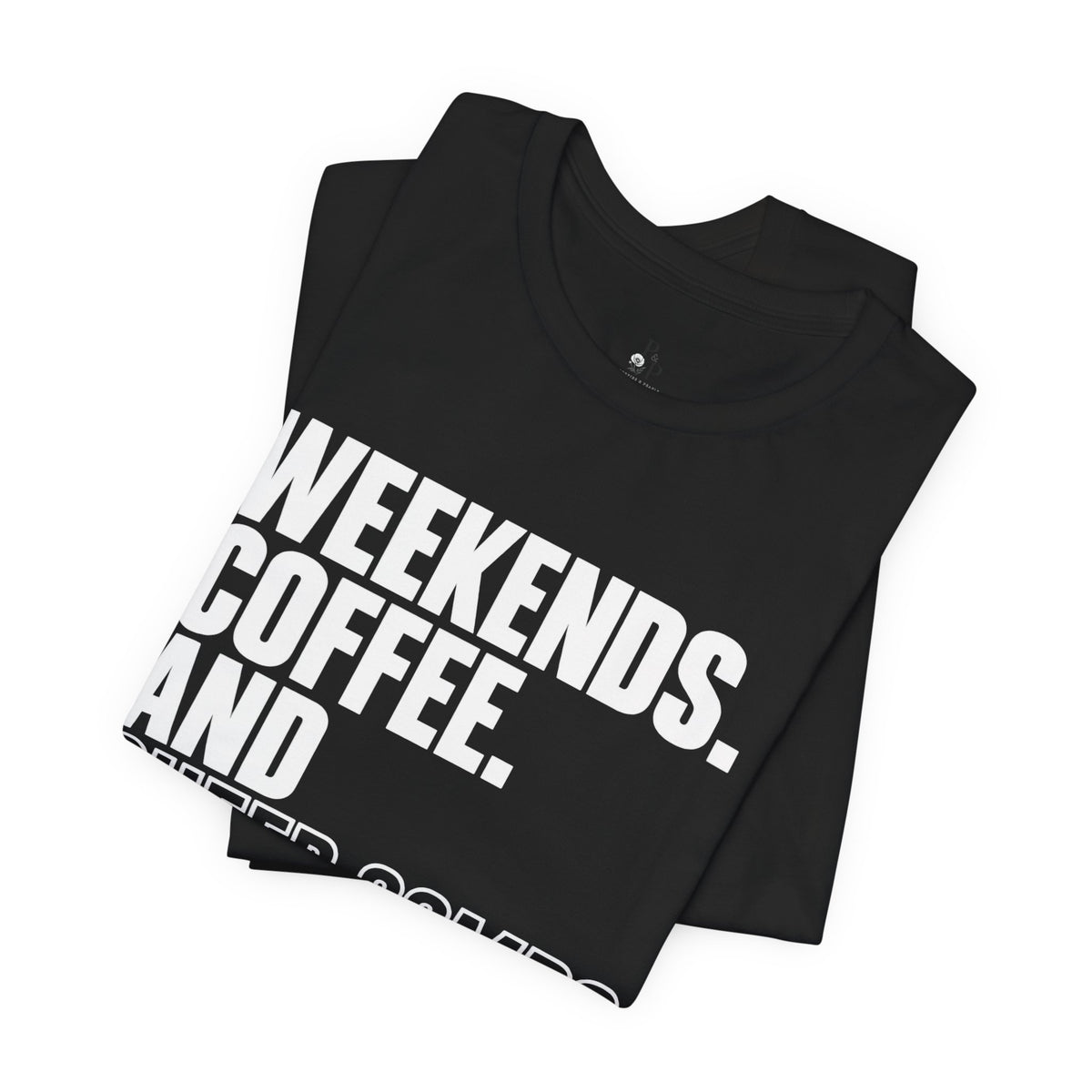 Cheer Mom Tee — "Weekends. Coffee. And Cheer Comps." Short Sleeve Shirt