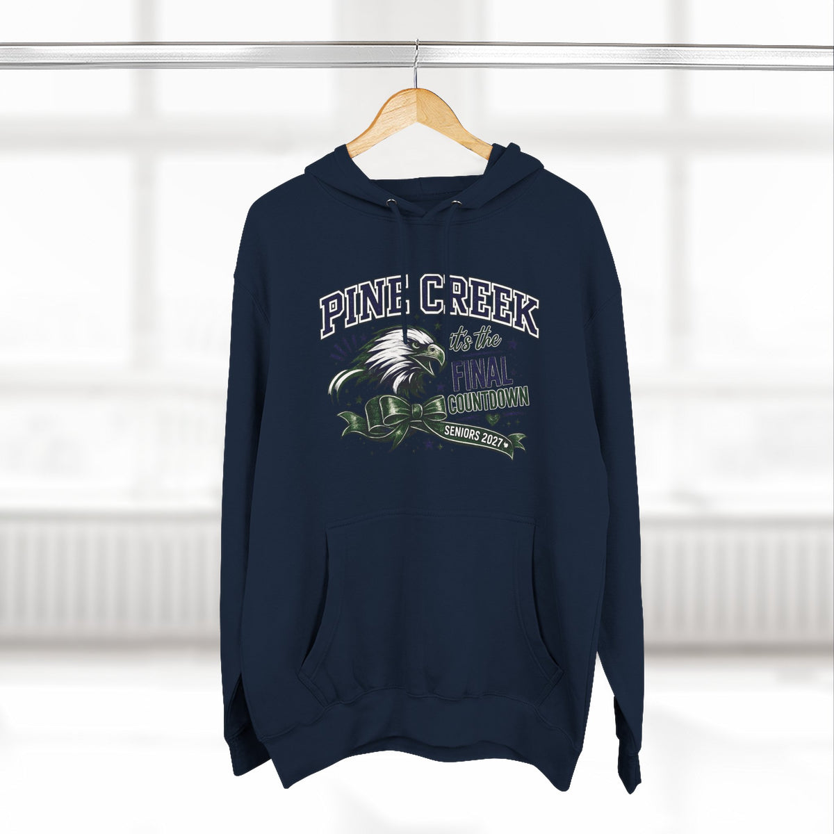Pine Creek Custom Senior Three-Panel Fleece Hoodie